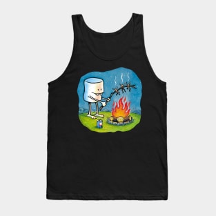 Happy Camper – Roasting Marshmallow Tank Top